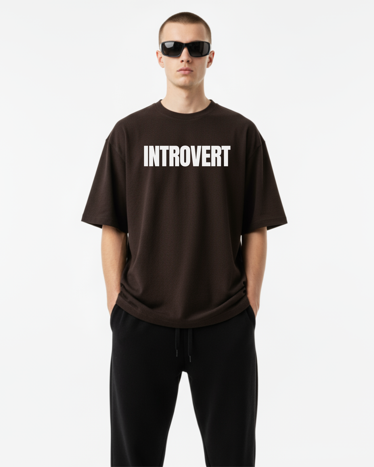 INTROVERT drop-shoulder oversized, comfortable fit
