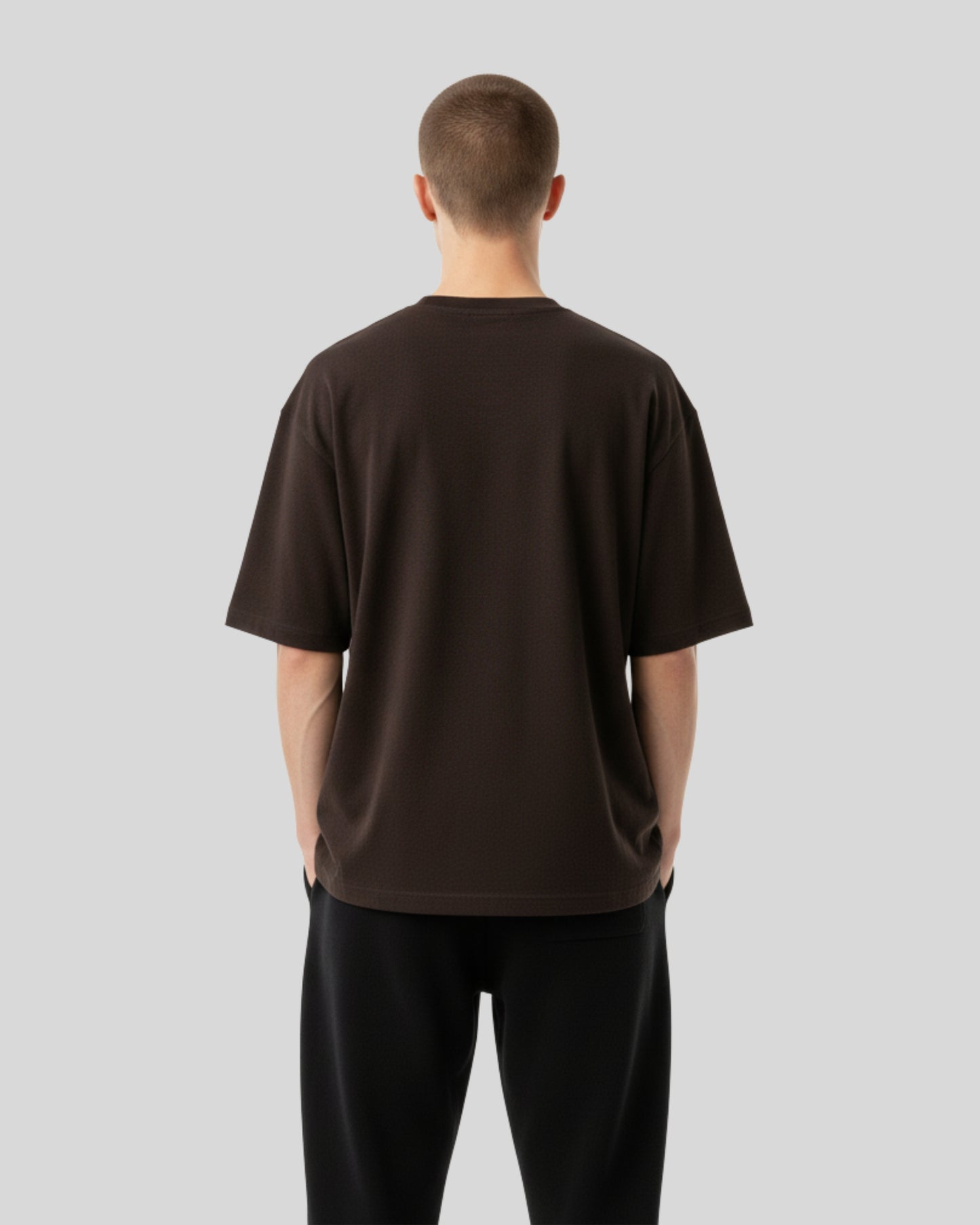 ELEGANT Oversized terry T-shirt