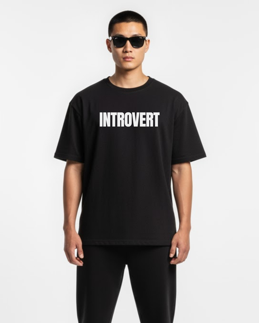 INTROVERT drop-shoulder oversized, comfortable fit