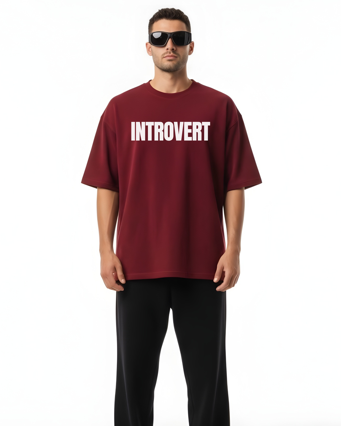 INTROVERT drop-shoulder oversized, comfortable fit